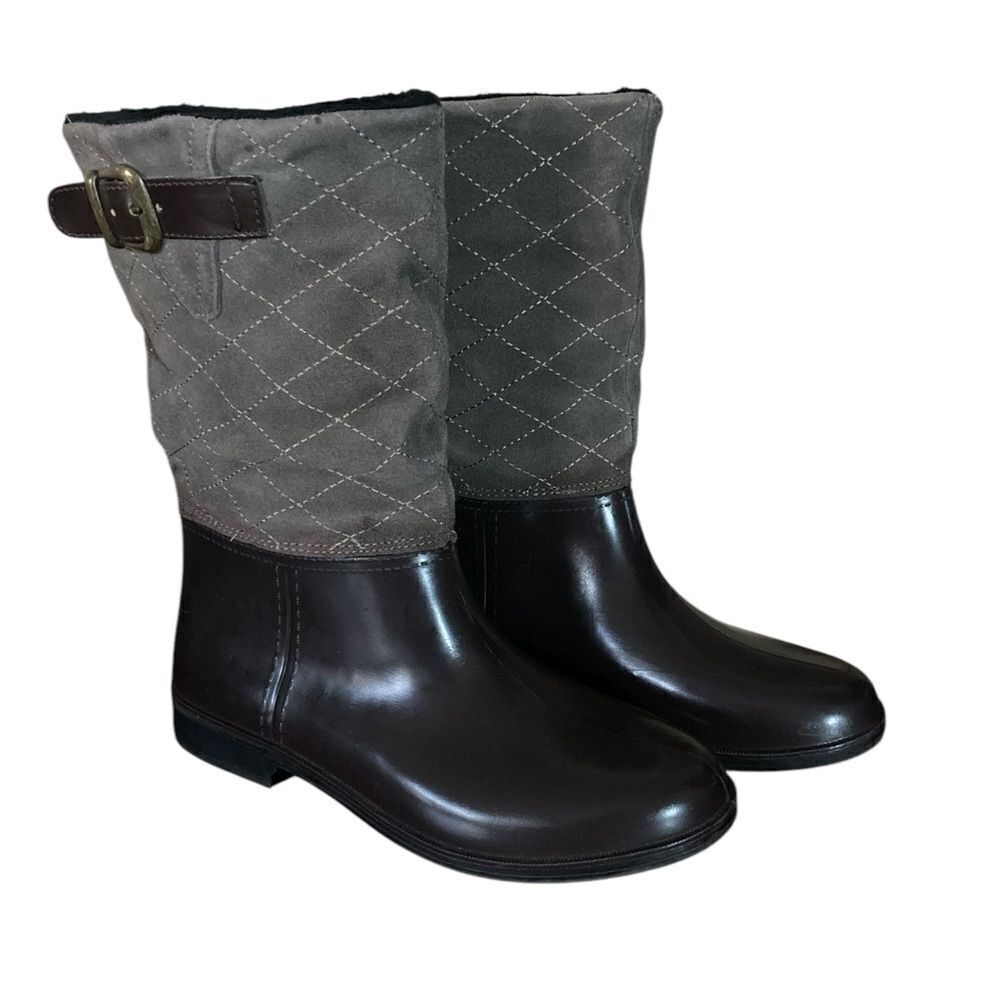 Storm By Cougar Boots Woman’s Size 8 Seville Waterproof Rainboot Mid Hei…